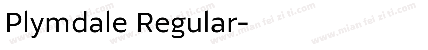 Plymdale Regular字体转换